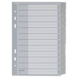Leitz Blanko Register DIN A5 Grau 12-teilig PP (Polypropylen) 11 Löcher 4370 Produktbild