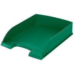 Leitz Plus Briefablage 5227 DIN A4 Grün 25,5 x 35,7 x 7 cm Produktbild