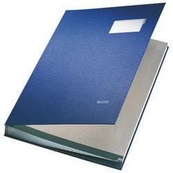 Leitz Unterschriftsmappe 5700-35 Blau Gelocht DIN A4 Produktbild