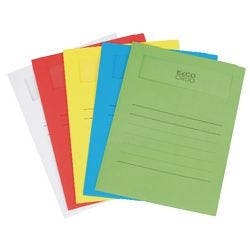 Elco Ordo Volumino Ordnungsmappe DIN A4 Farbig Sortiert Papier 120 g/m² 50 Stück Produktbild