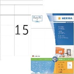 HERMA Universaletiketten 4278 Weiß DIN A4 70 x 50,8 mm 100 Blatt à 15 Etiketten Produktbild Print Hauptbild L