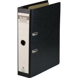 ELBA Rado Hängemappe DIN A4 75 mm Schwarz 2 Ringe Pappkarton Produktbild