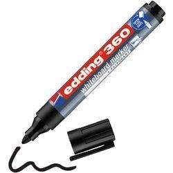 edding 360 Whiteboard-Marker Schwarz Mittel Rundspitze 1,5 - 3 mm Produktbild