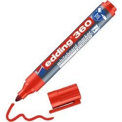 edding 360 Whiteboard-Marker Rot Mittel Rundspitze 1,5 - 3 mm Produktbild