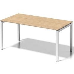Bisley Cito Höhenverstellbar Schreibtisch Ahorn 4 Metallfüße 1.600 (B) x 800 (T) x 740 (H) mm MFC (Melaminbeschichtete Spanplatte), Stahl Produktbild
