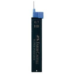 Faber-Castell Super-Polymer Bleistiftmine 0,7 mm HB Schwarz 12 Stück Produktbild