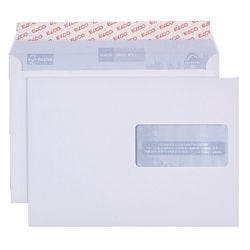 Elco Proclima Briefumschläge Mit Fenster C5 229 (B) x 162 (H) mm Abziehstreifen Weiß 100 g/m² 500 Stück Produktbild