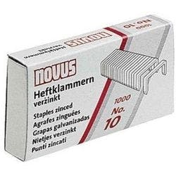 Novus NOVUS OFFICE Heftklammern Nr.10 Super 040-0003 Zink Silber 1000 Heftklammern Produktbild