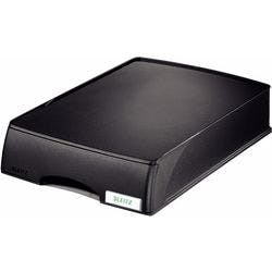Leitz Plus Briefablage-Schublade 5210 DIN A4 Schwarz 25,5 x 37,6 x 7 cm Produktbild