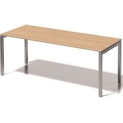 Bisley Cito Höhenverstellbar Schreibtisch Ahorn 4 Metallfüße 2.000 (B) x 800 (T) x 740 (H) mm MFC (Melaminbeschichtete Spanplatte), Stahl Produktbild Print Hauptbild L