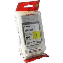 Canon PFI-102Y Original Tintenpatrone Gelb Produktbild