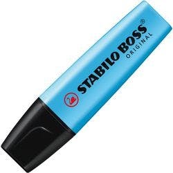 STABILO Boss Executive Textmarker Blau Breit Keilspitze 2 - 5 mm Nachfüllbar Produktbild
