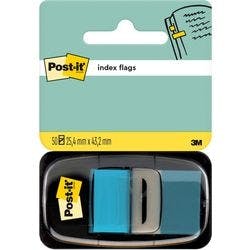 Post-it Haftmarker Rechteckig 2,54 x 4,32 cm Türkis 50 Streifen Produktbild