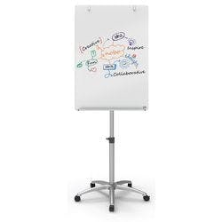 Nobo Glastafelstaffelei Magnetisch Einseitig 70 (B) x 185 (H) cm Brillantweiß Produktbild