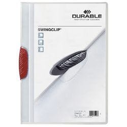 DURABLE Klemmmappe Swingclip DIN A4 Rot Produktbild