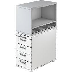 Hammerbacher Containeraufsatz Grau Produktbild