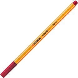 STABILO point 88 Fineliner 0,4 mm Rundspitze Dunkelrot Produktbild