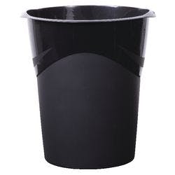 CEP Papierkorb Pro Schwarz 14L Polypropylen 30,5 x 29 x 33,4 cm Produktbild
