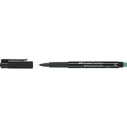 Faber-Castell Multimark Multimark OHP-Marker Mittel Rundspitze, Filzspitze 1 mm Schwarz Produktbild