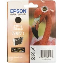 Epson T0871 Original Tintenpatrone C13T08714010 Schwarz Produktbild