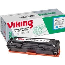Viking 125A Kompatibel HP Tonerkartusche CB541A Cyan Produktbild