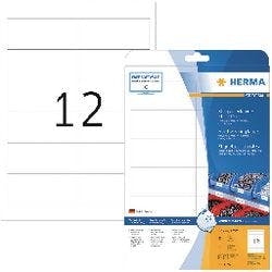 HERMA Wetterfeste Etiketten 4692 Rechteckig DIN A4 97 x 42,3 mm 25 Blatt à 12 Etiketten Produktbild