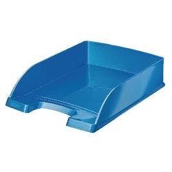Leitz WOW Briefablage 5226 DIN A4 Blau 25,5 x 35,7 x 7 cm Produktbild