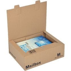ColomPac Mail-Box Versandkarton M Braun 325 (B) x 240 (T) x 105 (H) mm Produktbild
