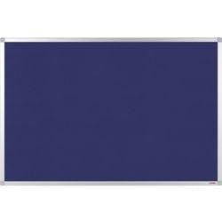 Viking Pinnwand Nicht magnetisch Wandmontage Filz 90 (B) x 0,81 (T) x 60 (H) cm Aluminium Blau Produktbild
