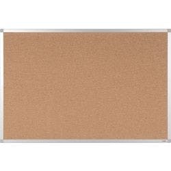 Viking Pinnwand Nicht magnetisch Wandmontage Kork 180 (B) x 0,81 (T) x 90 (H) cm Aluminium Braun Produktbild
