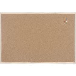 Viking Pinnwand Nicht magnetisch Wandmontage Kork 120 (B) x 1,4 (T) x 90 (H) cm Holz Braun Produktbild