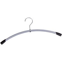 Alba Kleiderbügel Grau, Schwarz 450 x 220 mm 6 Stück Produktbild
