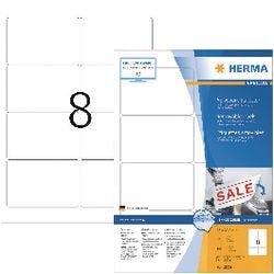 HERMA Wiederablösbare Etiketten 10308 Weiß Rechteckig 800 Etiketten pro Packung Produktbild