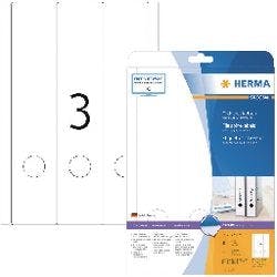 HERMA 5135 Ordneretiketten A4 61 mm Weiß 75 Stück Produktbild
