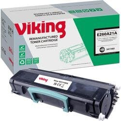 Viking Kompatibel Lexmark Tonerkartusche E260A21E Schwarz Produktbild