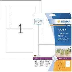 HERMA SPECIAL A4 CD/DVD Etiketten 5036 nicht haftend DIN A4 Weiß 151 x 118 mm 25 Blatt à 1 Etiketten Produktbild
