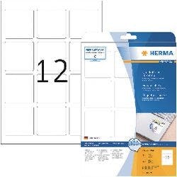 HERMA Wiederablösbare Etiketten 10109 Weiß Quadratisch 300 Etiketten pro Packung Produktbild