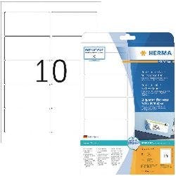 HERMA Wiederablösbare Etiketten 4349 Weiß Rechteckig 250 Etiketten pro Packung Produktbild