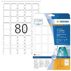 HERMA Wiederablösbare Etiketten 10002 Weiß 2000 Etiketten pro Packung Produktbild