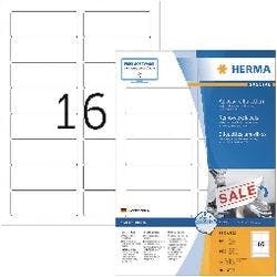 HERMA Wiederablösbare Etiketten 10303 Weiß Rechteckig 1600 Etiketten pro Packung Produktbild