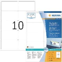 HERMA Adressetiketten 10316 Weiß Rechteckig 1000 Etiketten pro Packung Produktbild