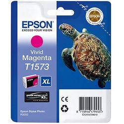 Epson T1573 Original Tintenpatrone C13T15734010 Magenta Produktbild