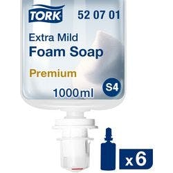 Tork Premium Schaumseife Schaum S4 Transparent 520701 6 Stück à 1 L Produktbild