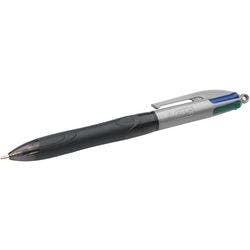 BIC 4 Colours Grip Pro Kugelschreiber Blau, Grün, Rot, Schwarz Mittel 0.4 mm Nachfüllbar Produktbild