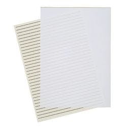 Elco Notizblöcke Weiß Blanco Microperforation DIN A4 Pack 10 Produktbild