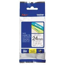 Brother Beschriftungsband Authentisch Brother TZe-151 Selbstklebend Schwarz auf Transparent 24 mm x 8 m Produktbild