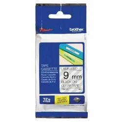 Brother P-Touch Beschriftungsband Authentisch TZe-121 TZe-121 Selbsthaftend Schwarz auf Transparent 9 mm x 8 m Produktbild