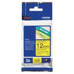 Brother P-touch Beschriftungsband Authentisch TZe-631 TZe-631 Selbsthaftend Schwarz auf Gelb 12 mm x 8 m Produktbild
