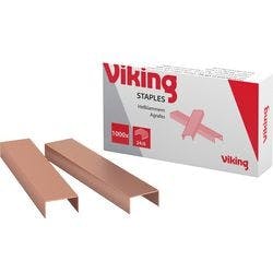 Viking Heftklammern 24/6 5619483 Draht Silber 1000 Heftklammern Produktbild