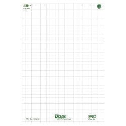 Ursus Green Flipchart-Papier Kariert 68 x 99 cm 80 g/m² 5 Stück à 20 Blatt Produktbild